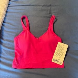 Sonic Pink Align Tank NWT size 4